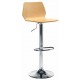 Stork Height Adjustable Wooden Bar Stool